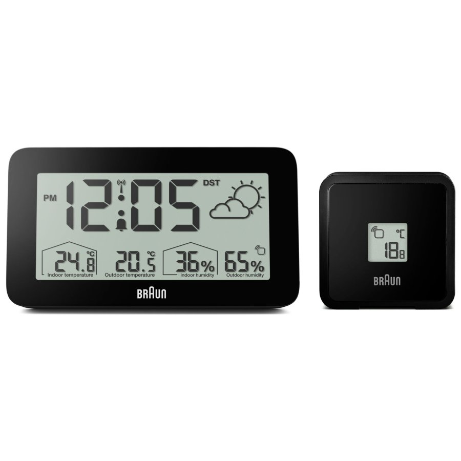 Braun BC 13 BP DCF Radio Weather Station black #11