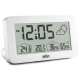 Braun BC 13 W DCF Digital Weather Station white #1
