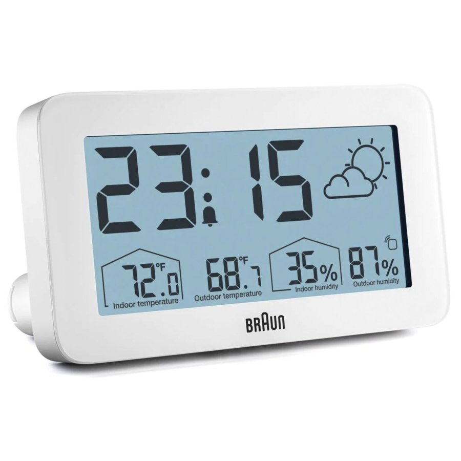 Braun BC 13 W DCF Digital Weather Station white #2