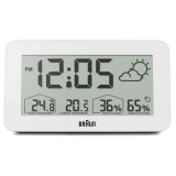 Braun BC 13 W DCF Digital Weather Station white #5