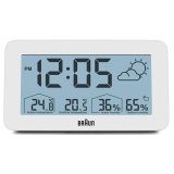 Braun BC 13 W DCF Digital Weather Station white #6