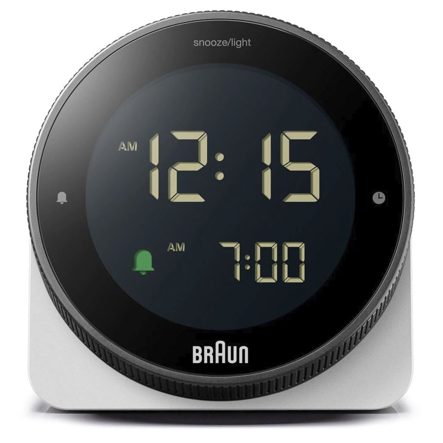 Braun BC 24 W DCF Radio alarm clock white #2