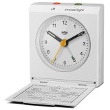 Braun BC 05 W  Quartz Foldable Alarm Clock White #4