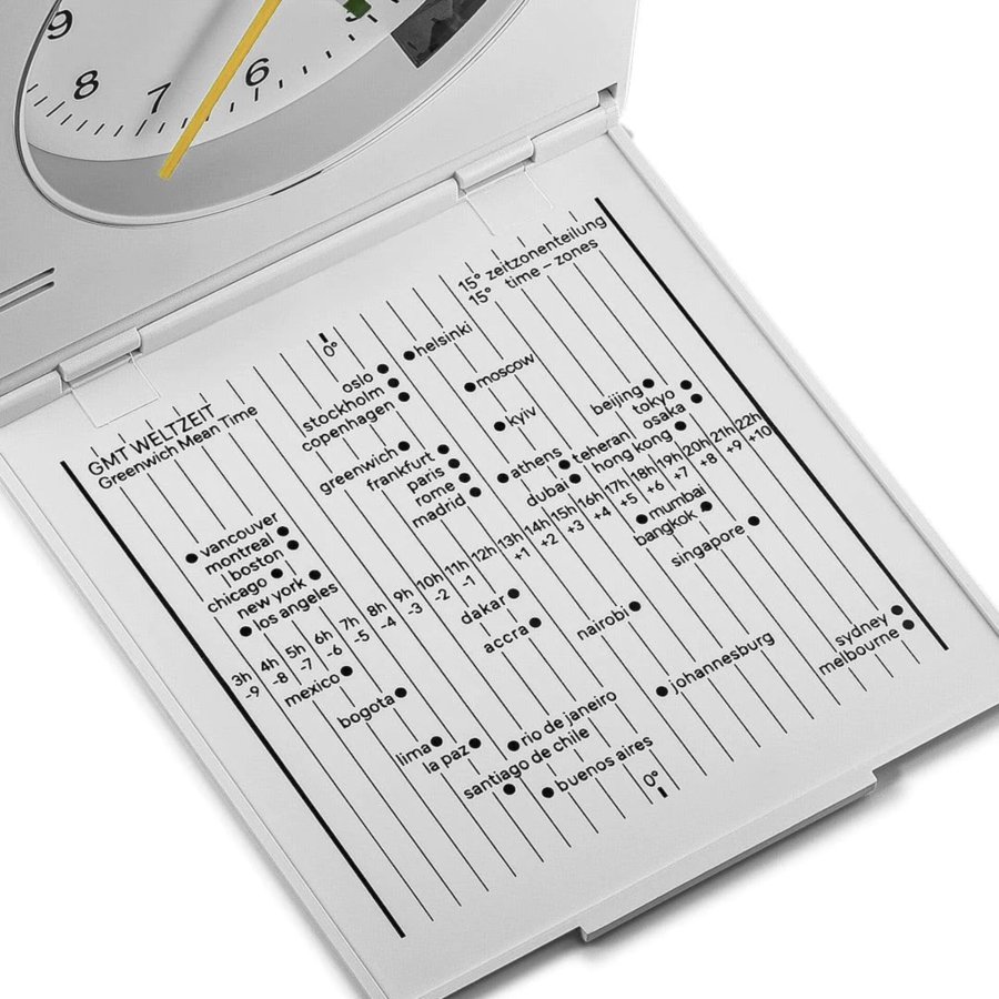 Braun BC 05 W  Quartz Foldable Alarm Clock White #7