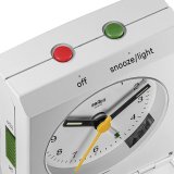 Braun BC 05 W  Quartz Foldable Alarm Clock White #8