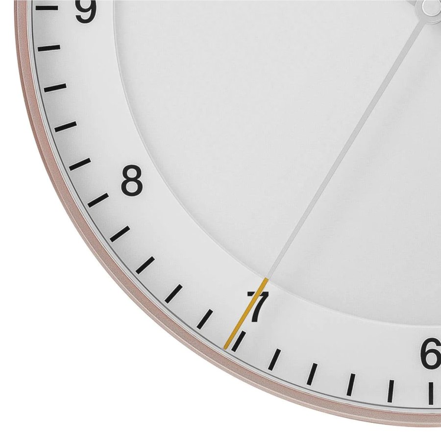 Braun BC 17 PW DCF Radio wall clock pink/white #5