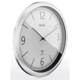 Mebus 19810 radio wall clock grey/silver #2