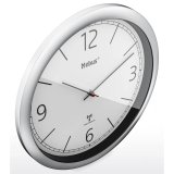 Mebus 19810 radio wall clock grey/silver #3
