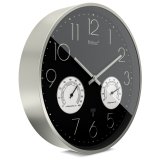Mebus 12988 radio wall clock with Thermo-Hygrometer #2