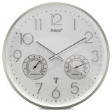 Mebus 12989 radio wall clock with Thermo-Hygrometer #1
