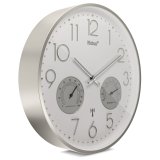 Mebus 12989 radio wall clock with Thermo-Hygrometer #2