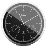 Mebus 19777 radio wall clock with Thermo-Hygrometer #1