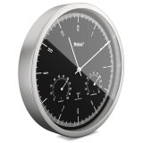 Mebus 19777 radio wall clock with Thermo-Hygrometer #2