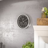 Mebus 19777 radio wall clock with Thermo-Hygrometer #7