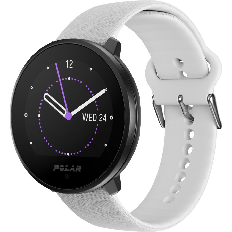 Polar Unite White S-L Silicone Wristband with Pin Buckle #1