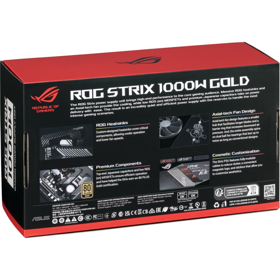Asus Power Supply ROG Strix 1000 Gold incl 16Pin Cable #4