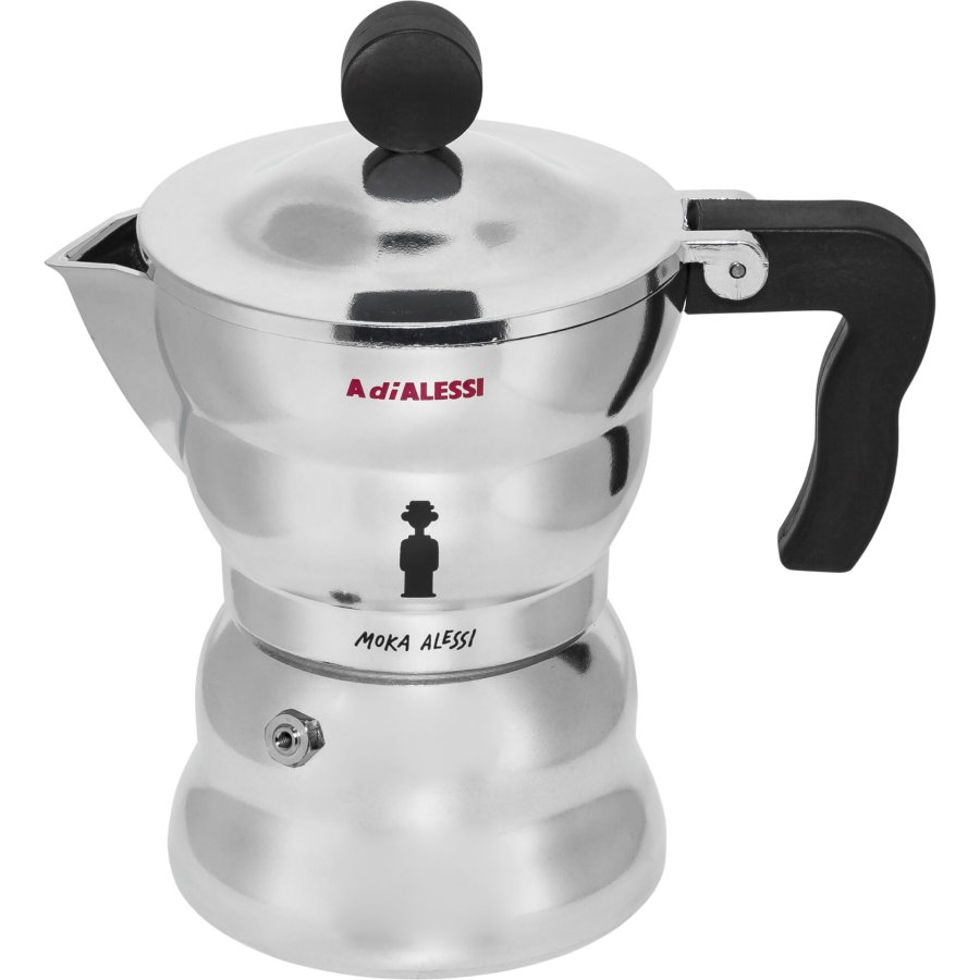 Alessi Moka Espresso Coffe Maker 3TZ. AAM33/3 #1