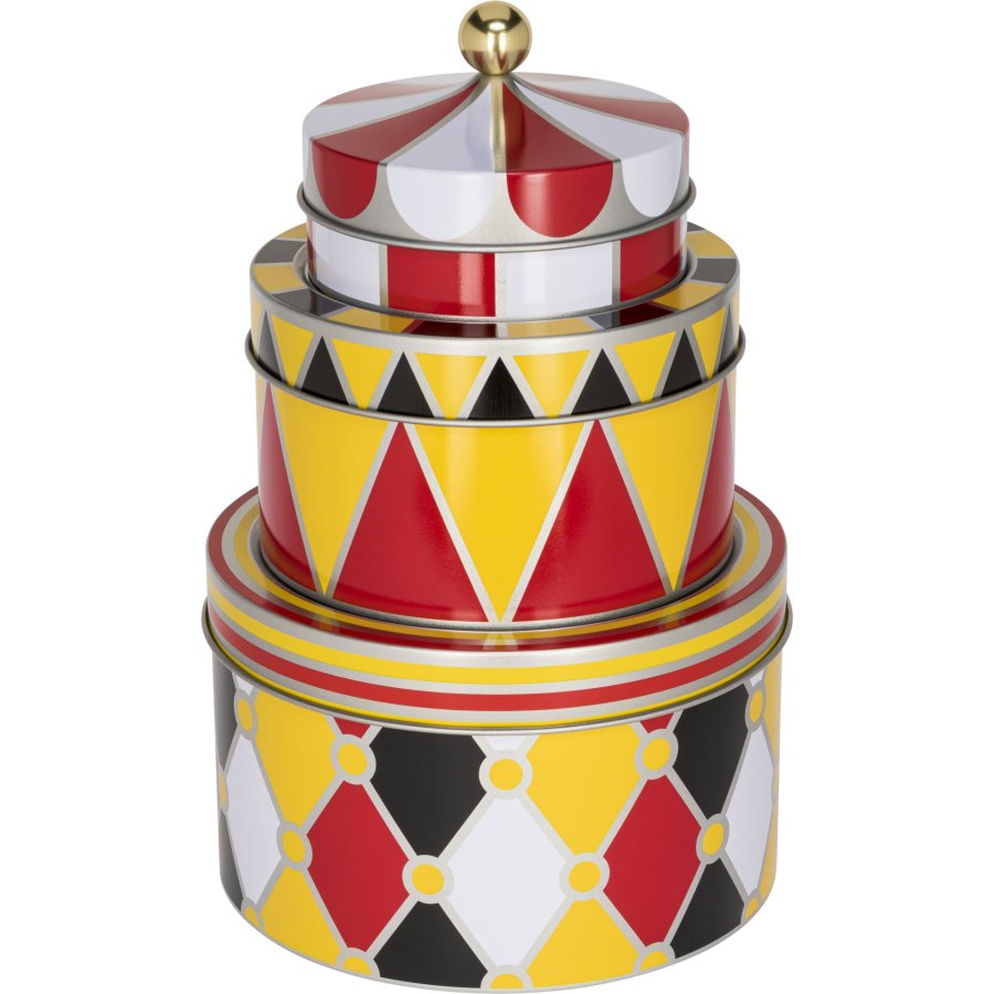 Alessi Circus Set of 3 All-Purpose Boxes MW31S3 #1
