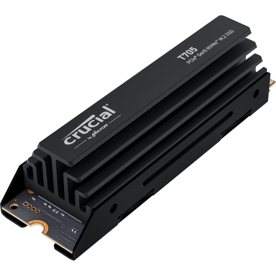 Crucial T705 with heatsink   1TB PCIe Gen5 NVMe M.2 SSD #2