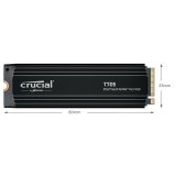 Crucial T705 with heatsink   1TB PCIe Gen5 NVMe M.2 SSD #4
