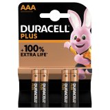 1x4 Duracell Plus Micro MN2400 AAA LR03 1,5V #1
