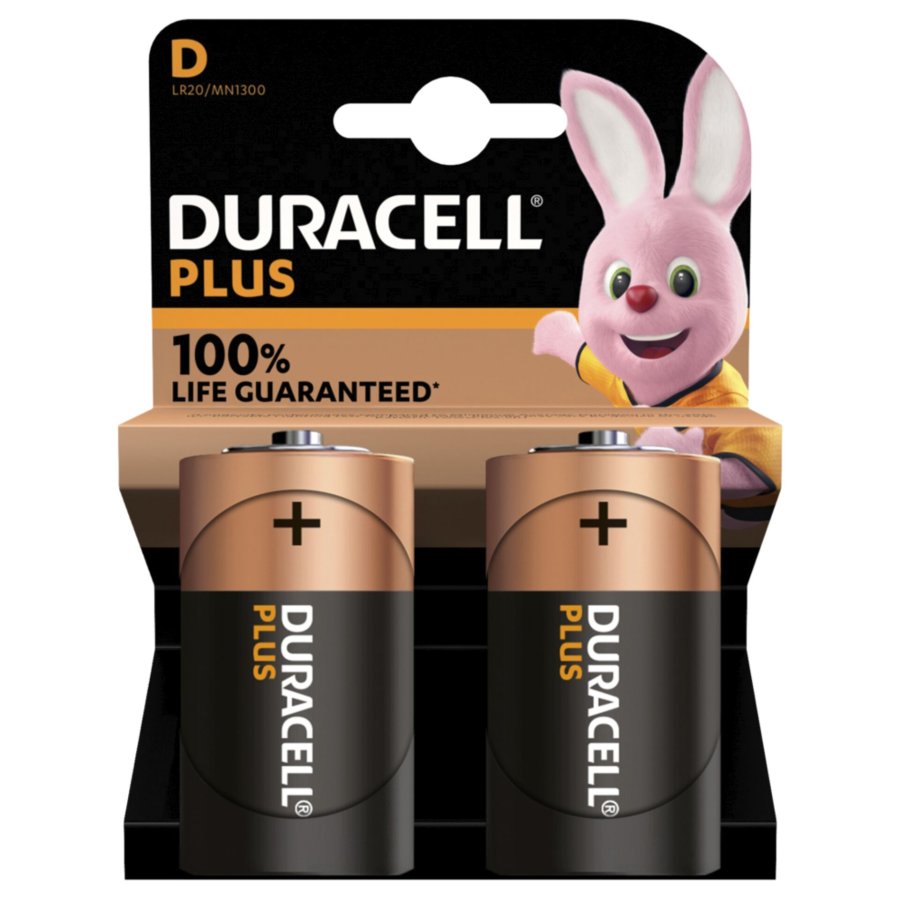 1x2 Duracell Plus Mono D MN1300 LR20 1,5V #1