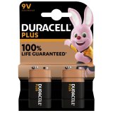 1x2 Duracell Plus 9V-Block MN1640 6LR61 #1