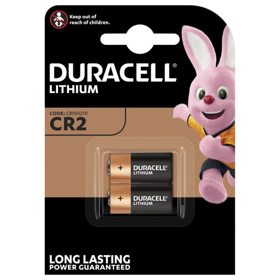 1x2 Duracell Lithium CR2 Photo Battery 3V 800mAh CR15H270 #1