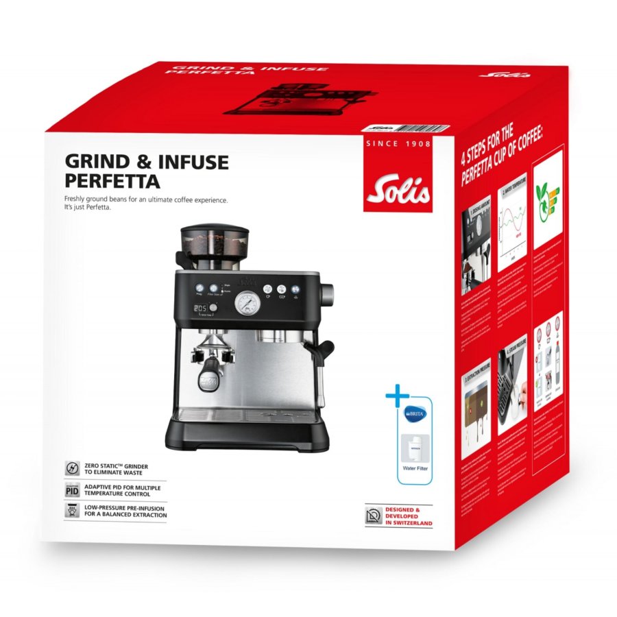 Solis Grind & Infuse Perfetta 1019                      black #8