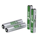1x4 Ansmann NiMH Accu Micro AAA Typ.600 min.550 mAh   1311-0005 #1