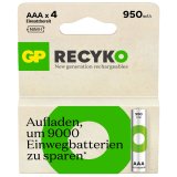 1x4 GP ReCyko NiMH Battery AAA 950mAH, ready to use #3