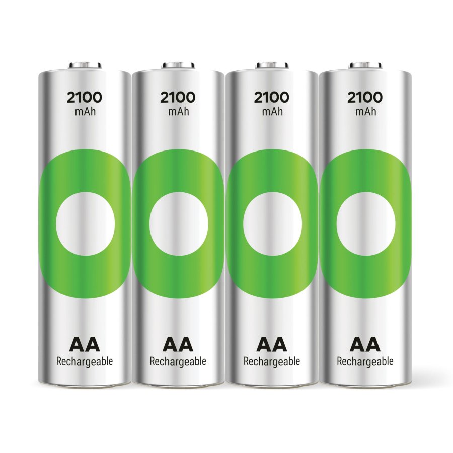 1x4 GP ReCyko+ NiMH Rech.Battery AA 2100mAH, ready to use #1