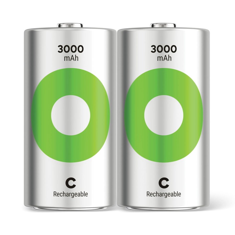1x2 GP ReCyko NiMH Accus C Baby 3000mAH, ready to use #1
