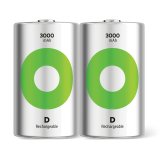 1x2 GP ReCyko NiMH Batteries o D Mono 3000 mAH, ready to use #1