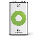 GP ReCyko NiMH Accu 9V Block 200mAH, ready to use #1