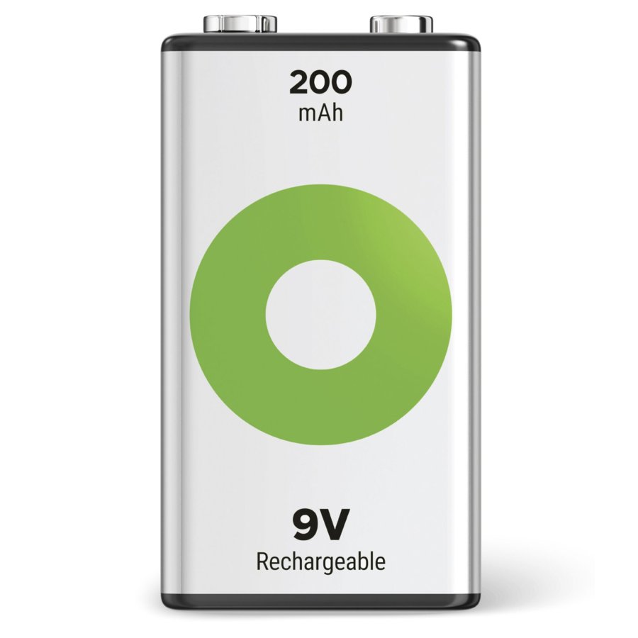 GP ReCyko NiMH Accu 9V Block 200mAH, ready to use #1