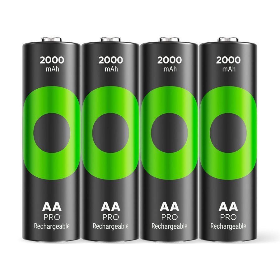1x4 GP ReCyko Pro NiMH Battery AA/Mignon 2000mAh Pro #1