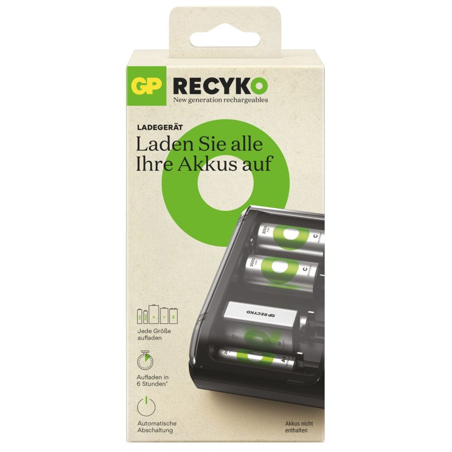 GP ReCyko B631 Universal Charger AA/AAA/C/D/9V Accus #3