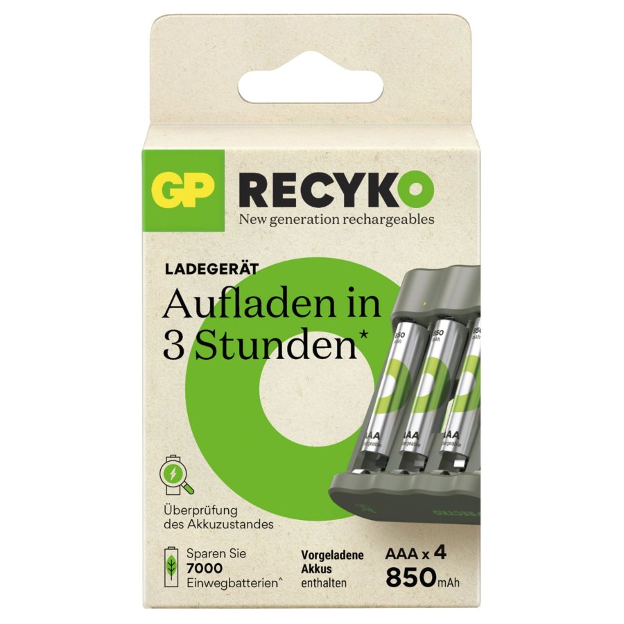 GP ReCyko B441 4-Port USB-Model Charger incl.4xAAA NiMh 850mAh #4