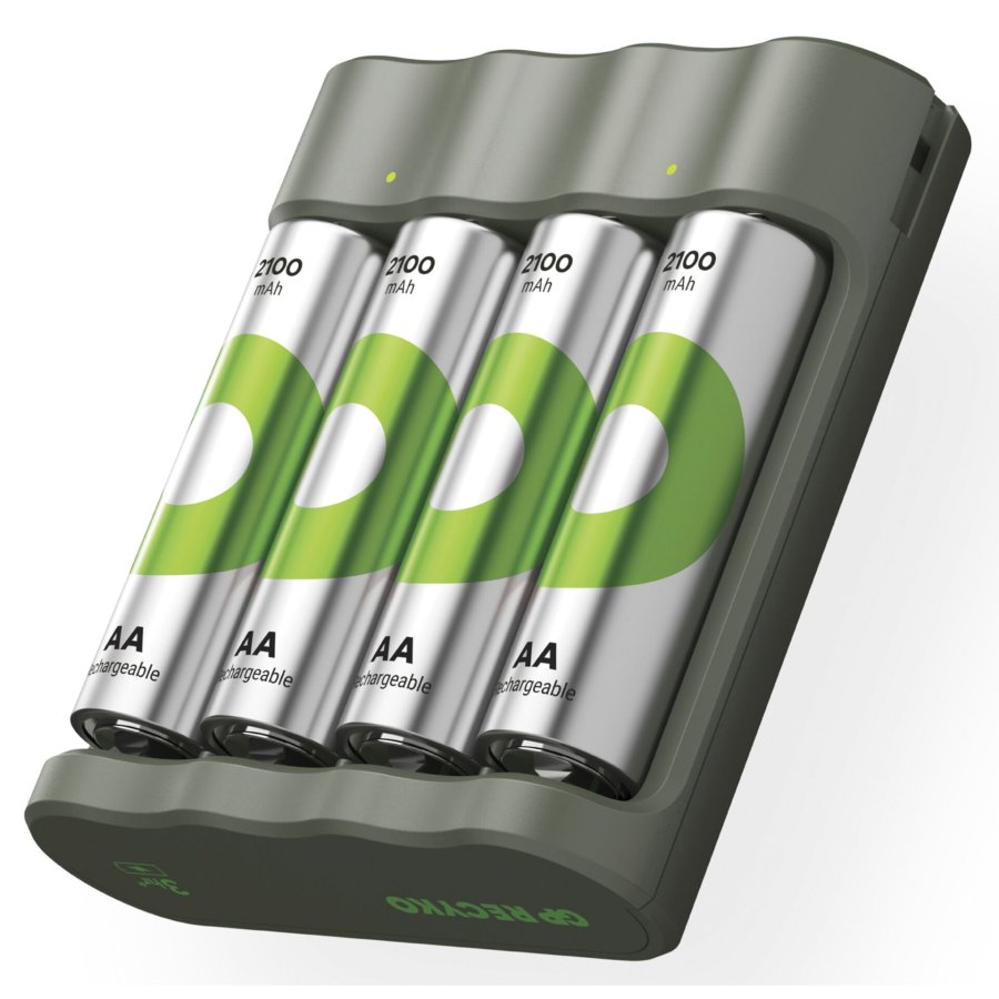 GP ReCyko B441 4-Port USB-Model Charger incl.4xAA NiMh 2100mAh #1