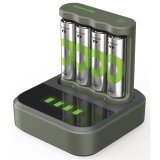 GP ReCyko B441 4-fold LCD-Model Docking St. + 4x AA NiMh 2100mAh #1
