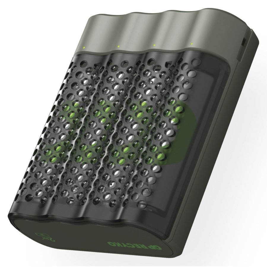 GP ReCyko M452 4-Port USB-Model Charger incl.4xAA NiMh 2600mAh #1