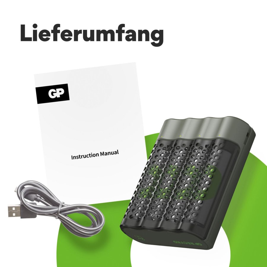 GP ReCyko M452 4-Port USB-Model Charger incl.4xAA NiMh 2600mAh #2