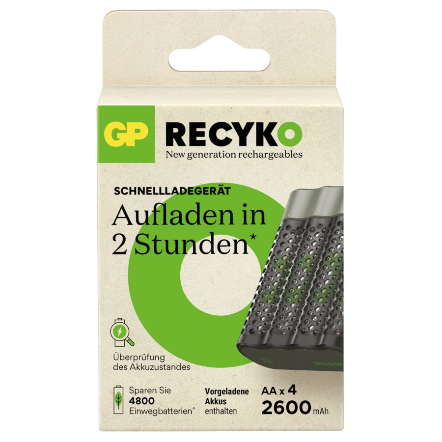 GP ReCyko M452 4-Port USB-Model Charger incl.4xAA NiMh 2600mAh #3