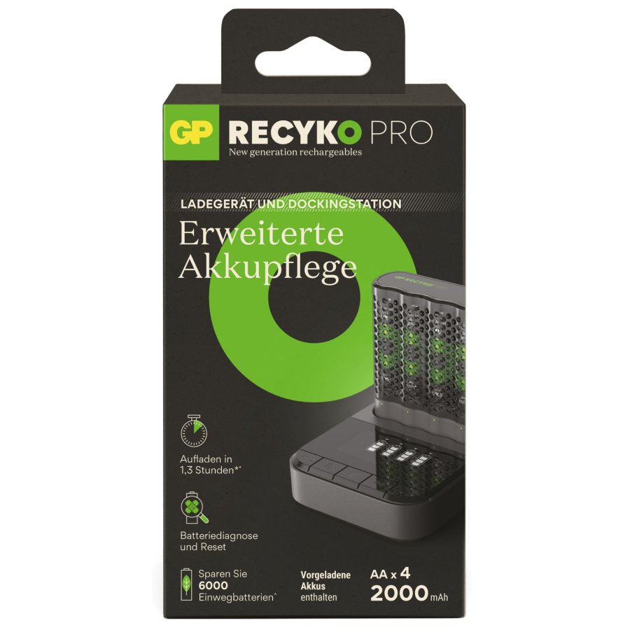 GP ReCyko Pro P461 USB-Model Charger incl.4xAA NiMh 2000mAh #5