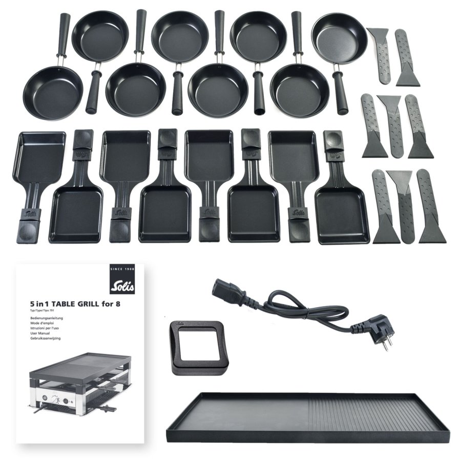 Solis 5in1 table grill 791 for 8 People #4