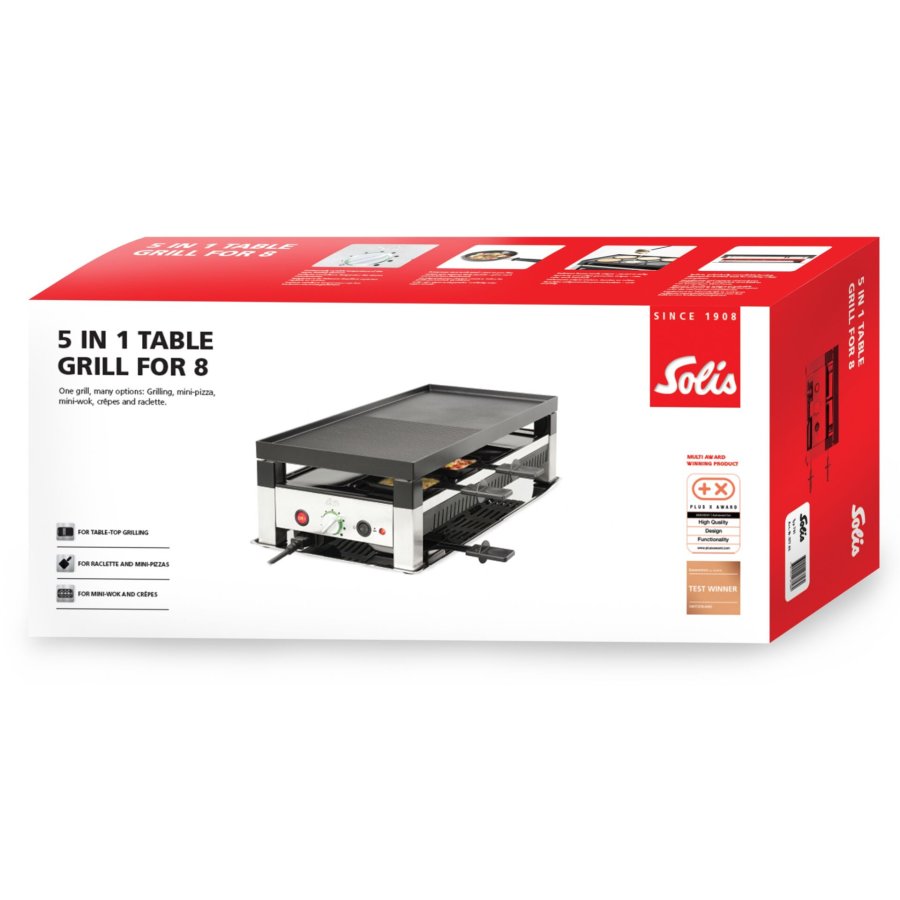 Solis 5in1 table grill 791 for 8 People #5