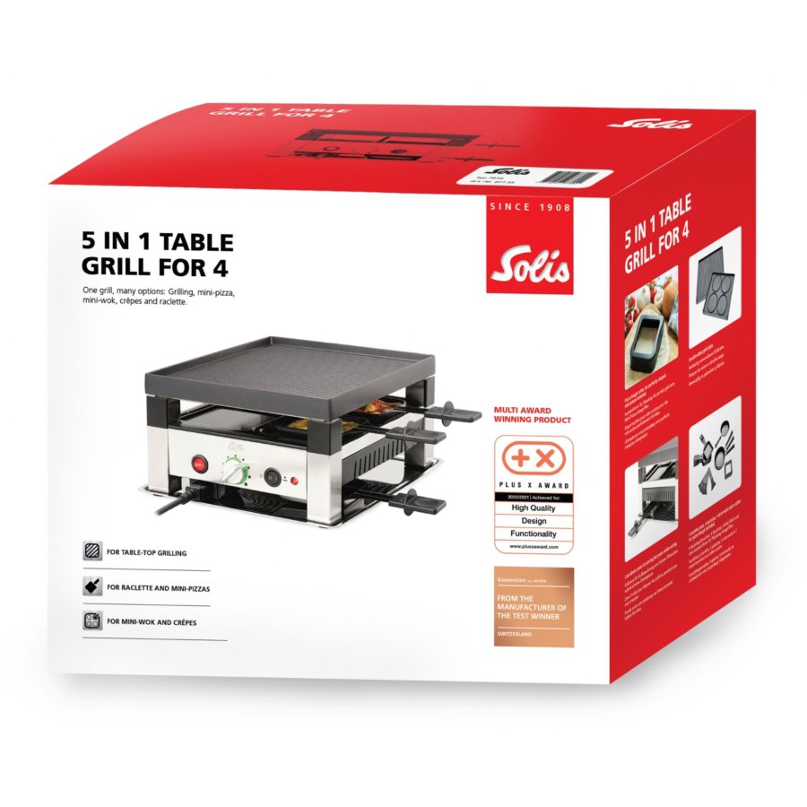 Solis 5in1 table grill 7910 for 4 people #5
