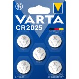 1x5 Varta electronic CR 2025 Lith. Coin Battery 06025 101 415 #1