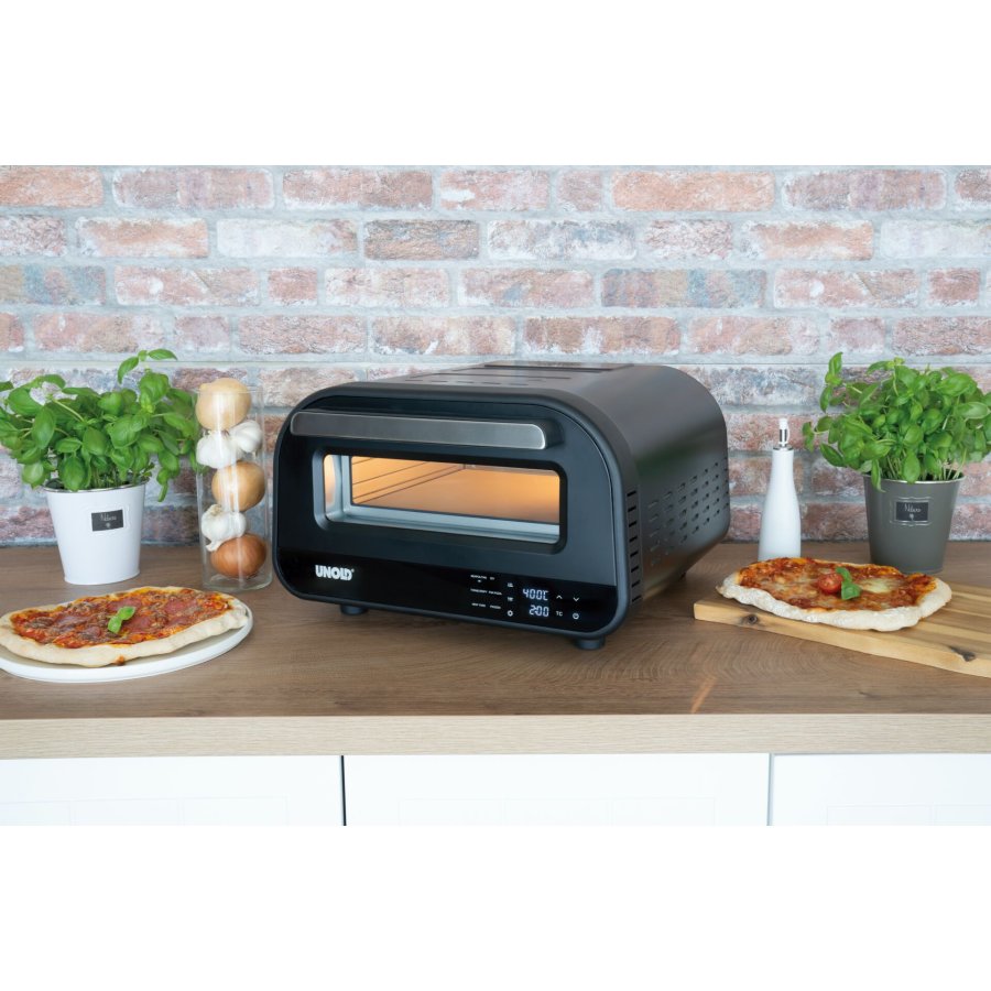 Unold Don Luigi pizza fremstiller & ovn 1 pizza(er) 1700 W Sort #16